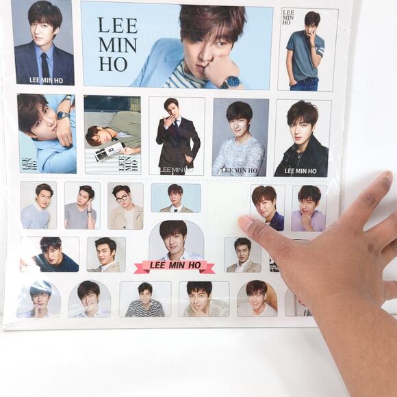 Lee Min Ho Photo Poster Sticker Set 20 Posters Premium Photo Book AS IS - Picture 15 of 15